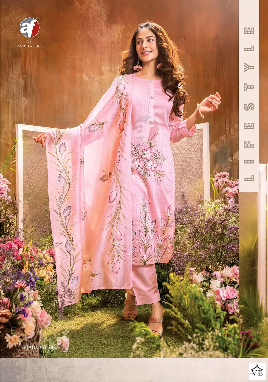 Anju Fabrics Shararat Vol 4 Pure Viscose Silk Wholesale Readymade Suits Catalog — Wholesale Salwar Suits, MPA wholesale from Surat - Gallery Image 2