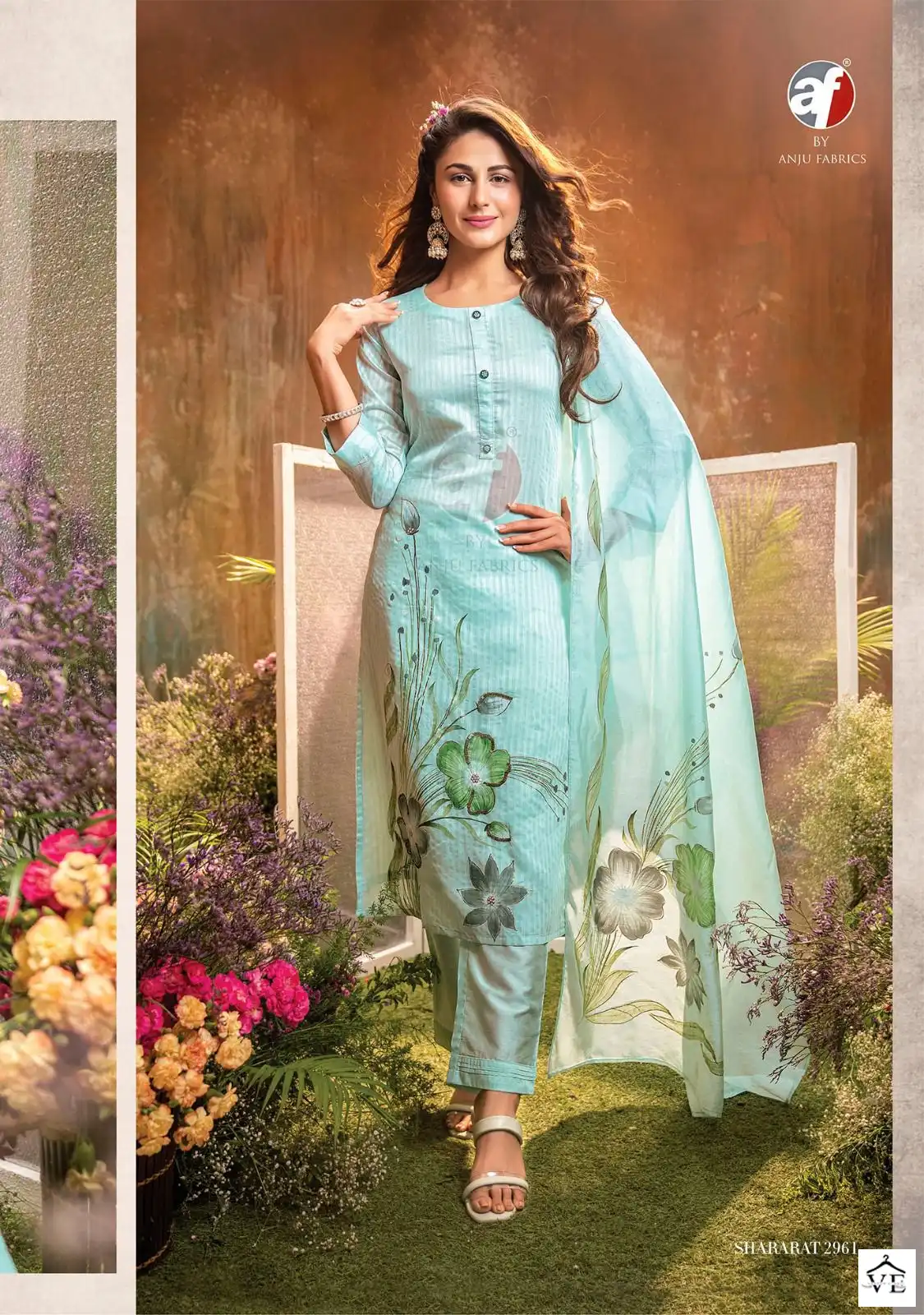 Anju Fabrics Shararat Vol 4 Pure Viscose Silk Wholesale Readymade Suits Catalog — Wholesale Salwar Suits, MPA wholesale from Surat - Gallery Image 3