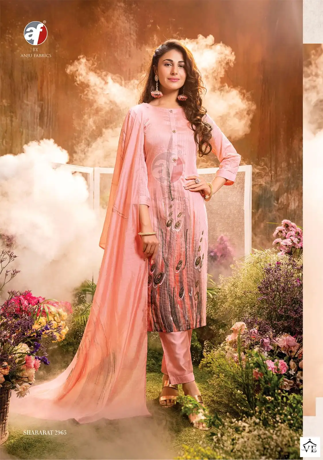 Anju Fabrics Shararat Vol 4 Pure Viscose Silk Wholesale Readymade Suits Catalog — Wholesale Salwar Suits, MPA wholesale from Surat - Gallery Image 5