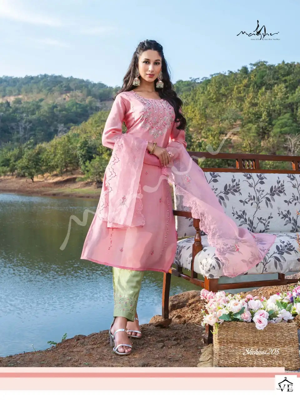 Vardan Ethnic Shehnai Vol 2 Heavy Viscous Silk Wholesale Readymade Salwar Suit Catalog - Image 6