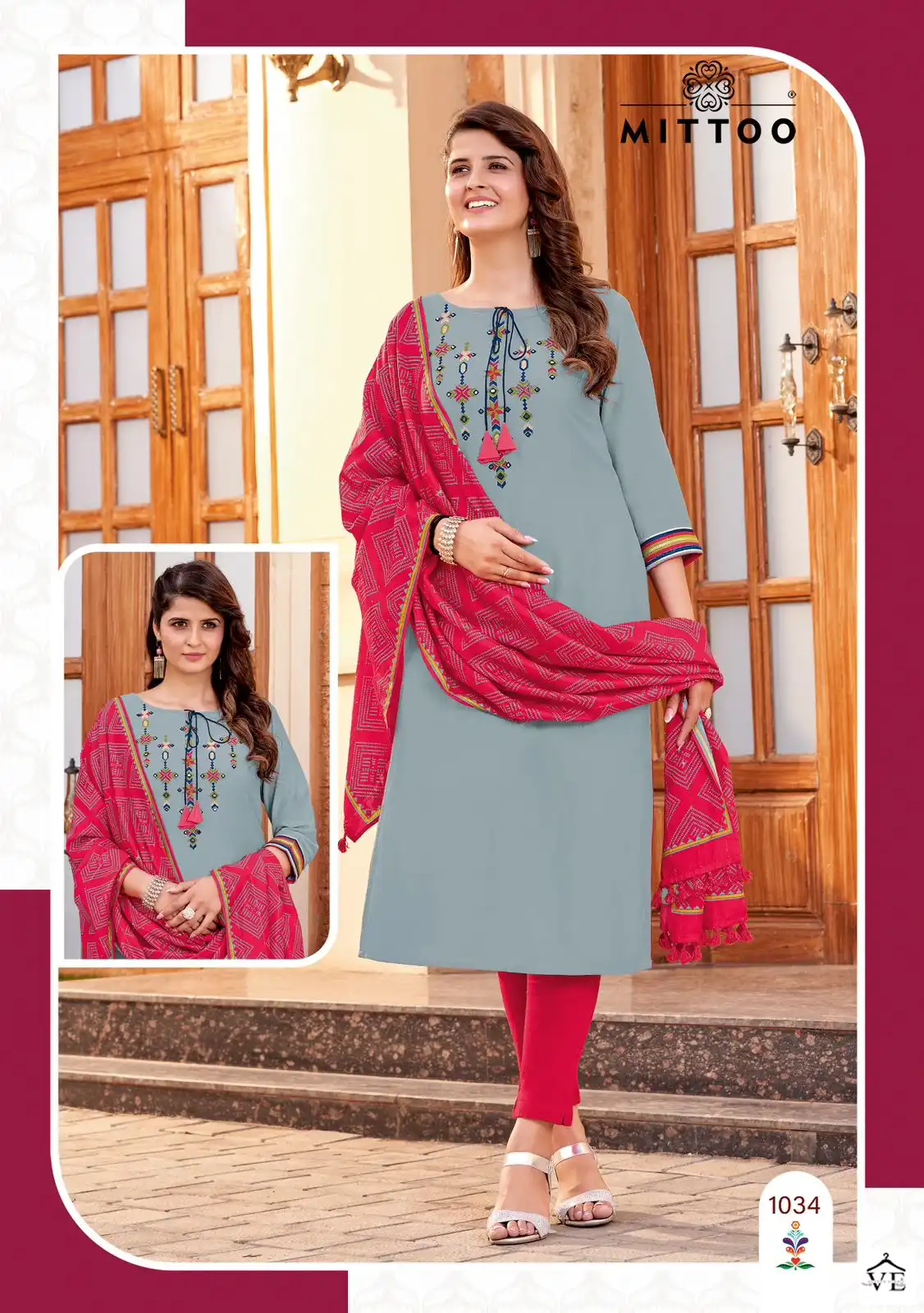 Mittoo Shringar Vol 10 Rayon Wholesale Readymade Suits Catalog - Image 2