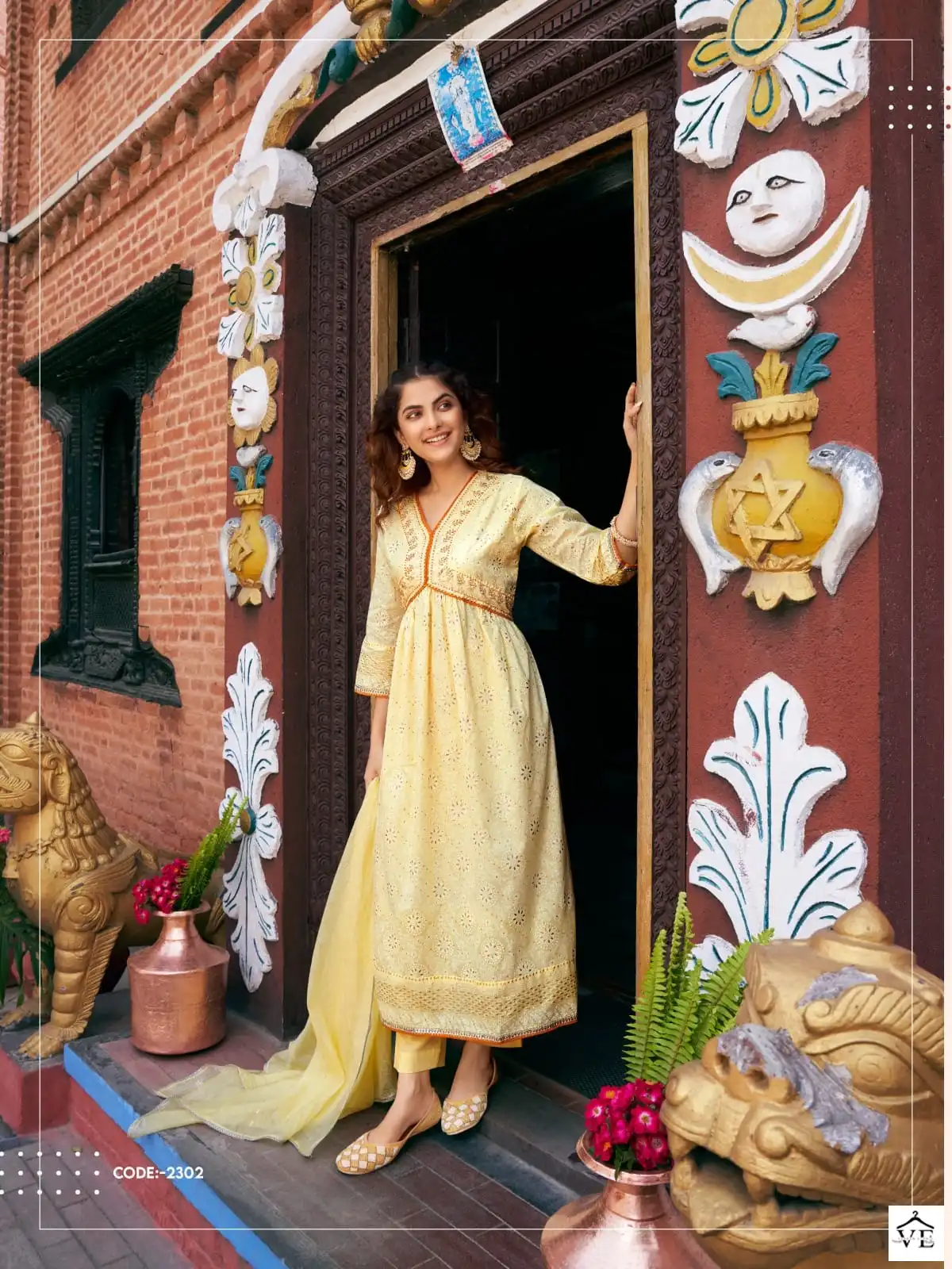 Wanna Siya Pure Mull Cotton Wholesale Readymade Salwar Suit Catalog — Wholesale Salwar Suits, MPA wholesale from Surat - Gallery Image 2
