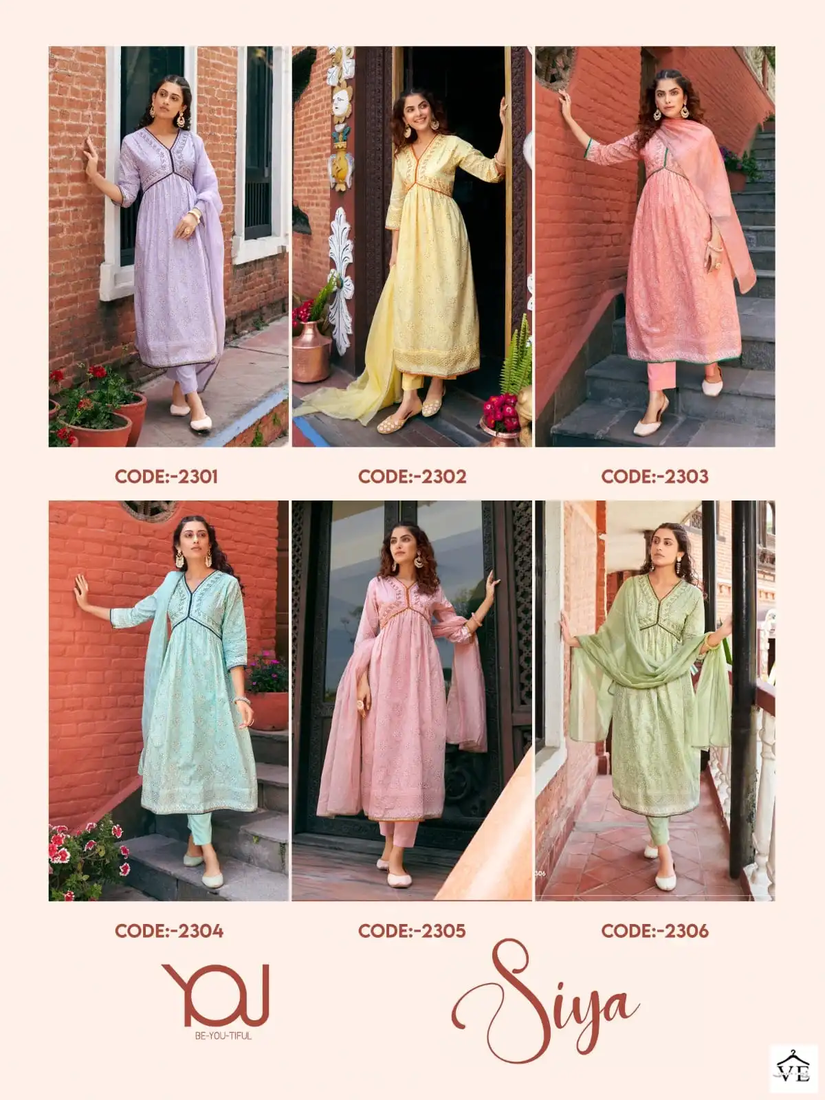 Wanna Siya Pure Mull Cotton Wholesale Readymade Salwar Suit Catalog — Wholesale Salwar Suits, MPA wholesale from Surat — view 7