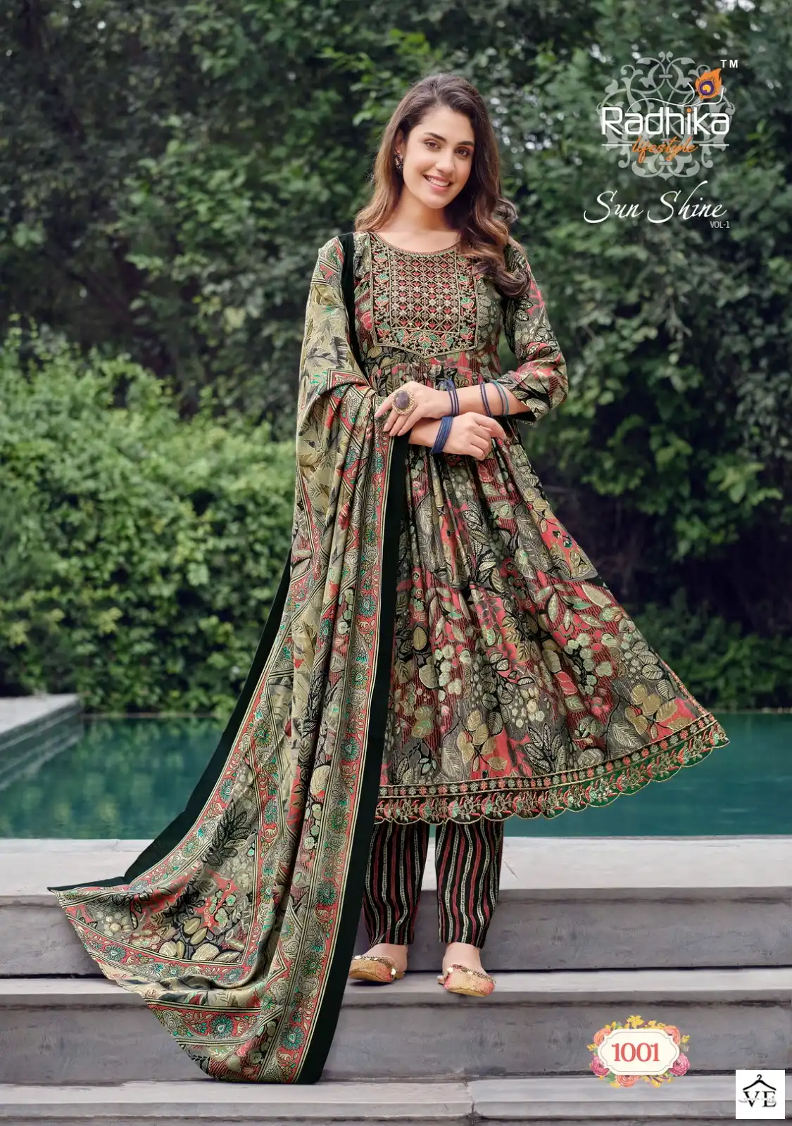 Radhika Lifestyle Sunshine Vol 1 Pure Modal Muslin Wholesale Readymade Salwar Suit Catalog — Wholesale Salwar Suits, MPA wholesale from Surat - Gallery Image 2
