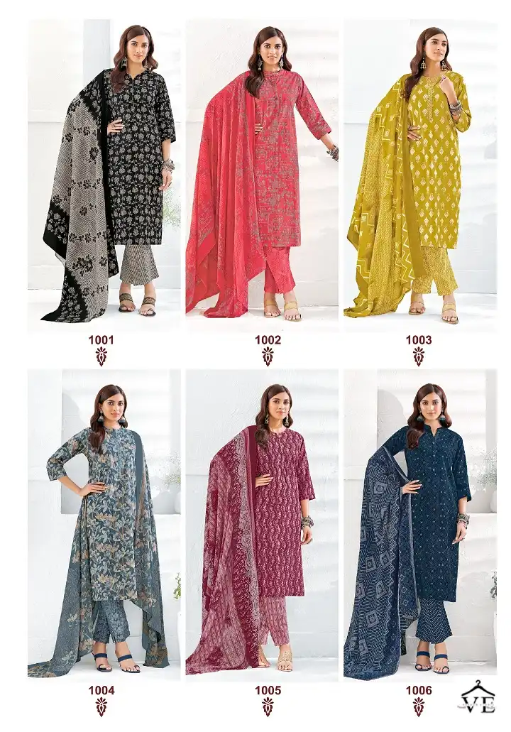 Suryajyoti Poshak Vol 1 Cotton Wholesale Readymade Salwar Suit Catalog — Wholesale Salwar Suits, MPA wholesale from Surat - Gallery Image 11