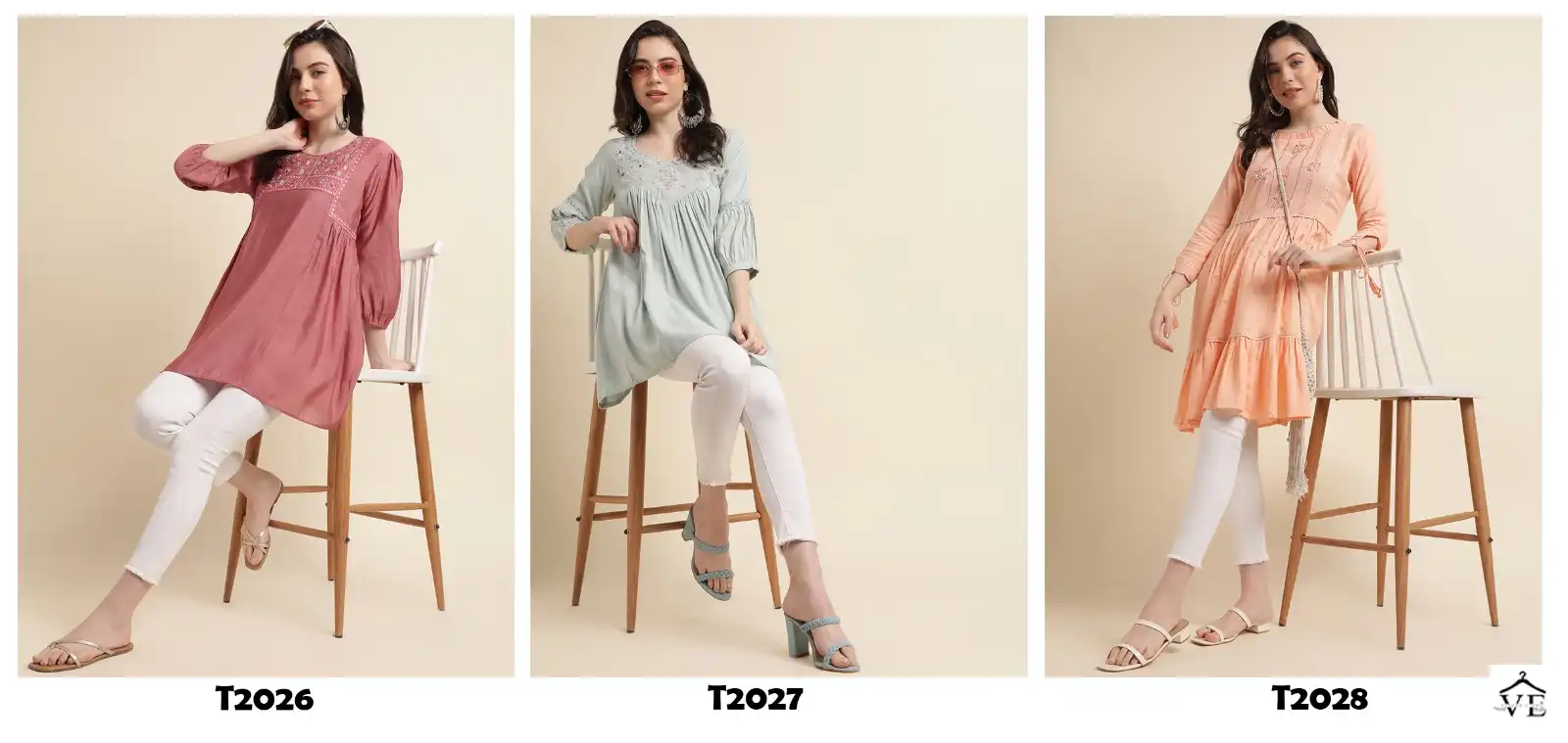 Mahotsav Tarini Vol 3 Fancy Wholesale Western Short Top Catalog — Wholesale Kurtis, MPA wholesale from Surat — view 4