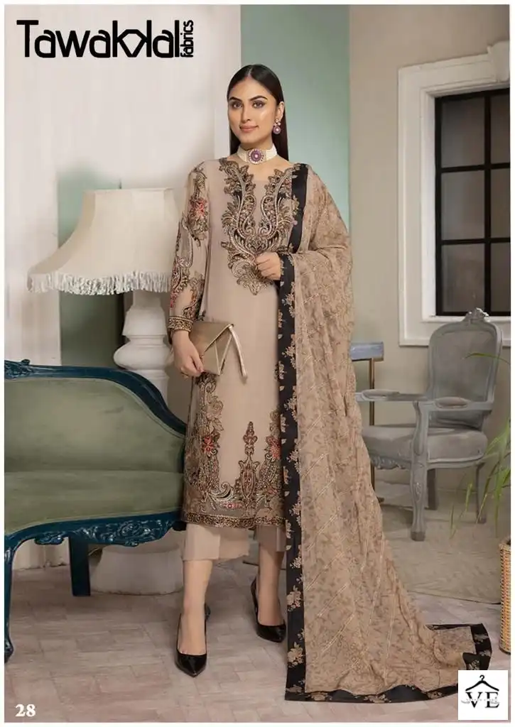 Tawakkal Mehroz Luxury Heavy Cotton Collection Vol 3 Cotton Wholesale Pakistani Salwar Suit Catalog — Wholesale Salwar Suits, MPA wholesale from Surat - Gallery Image 2