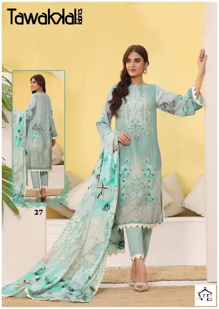 Tawakkal Mehroz Luxury Heavy Cotton Collection Vol 3 Cotton Wholesale Pakistani Salwar Suit Catalog — Wholesale Salwar Suits, MPA wholesale from Surat - Gallery Image 6