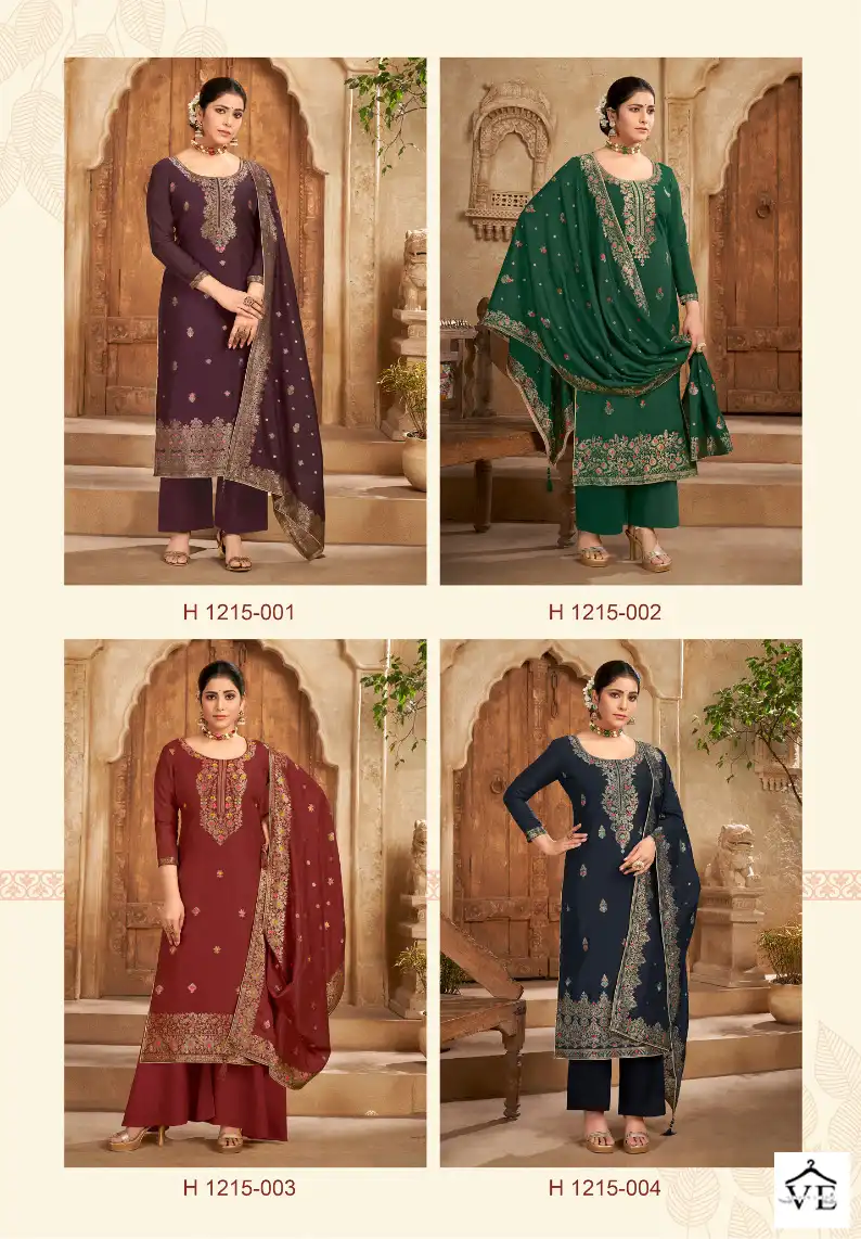 Alok Suits Tejaswini Jacquard Wholesale Salwar Suit Catalog — Wholesale Salwar Suits, MPA wholesale from Surat — view 5