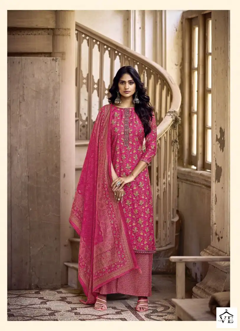 Siyoni Designer Teresa Heavy Maslin Silk Wholesale Designer Salwar Suit Catalog — Wholesale Salwar Suits, MPA wholesale from Surat - Gallery Image 3