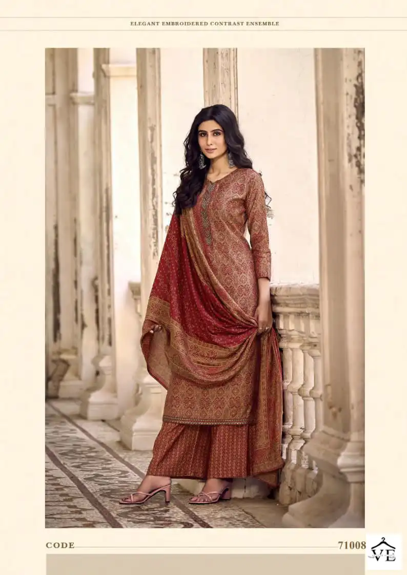 Siyoni Designer Teresa Heavy Maslin Silk Wholesale Designer Salwar Suit Catalog — Wholesale Salwar Suits, MPA wholesale from Surat - Gallery Image 4
