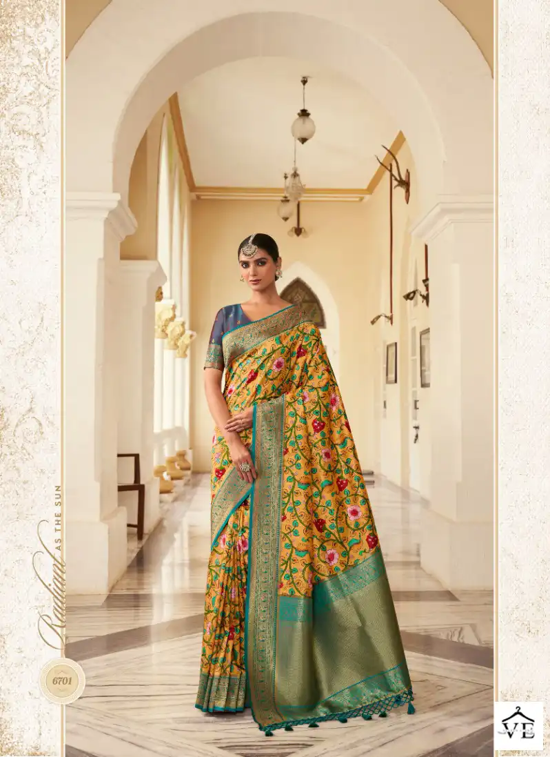 Pankh The Kanchi Digital Printed Wholesale Saree Catalog — Wholesale Sarees, MPA wholesale from Surat - Gallery Image 4