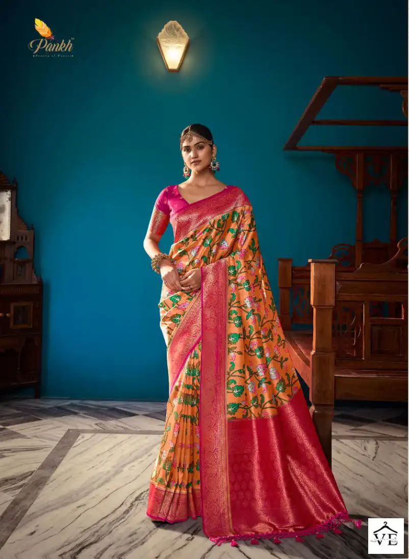 Pankh The Kanchi Digital Printed Wholesale Saree Catalog — Wholesale Sarees, MPA wholesale from Surat - Gallery Image 2