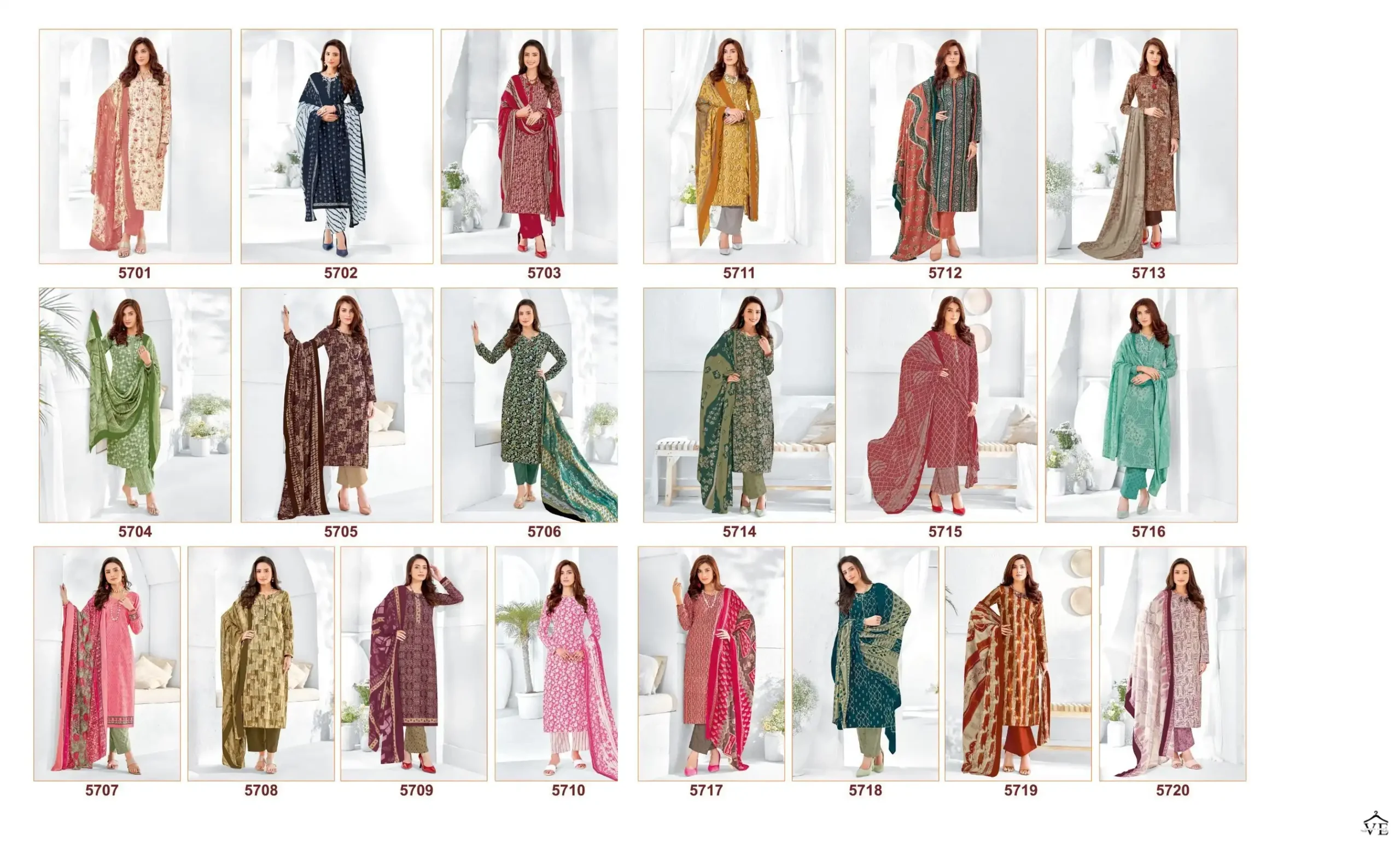 Suryajyoti Trendy Cotton Vol 57 Cotton Wholesale Salwar Suit Catalog — Wholesale Salwar Suits, MPA wholesale from Surat — view 15
