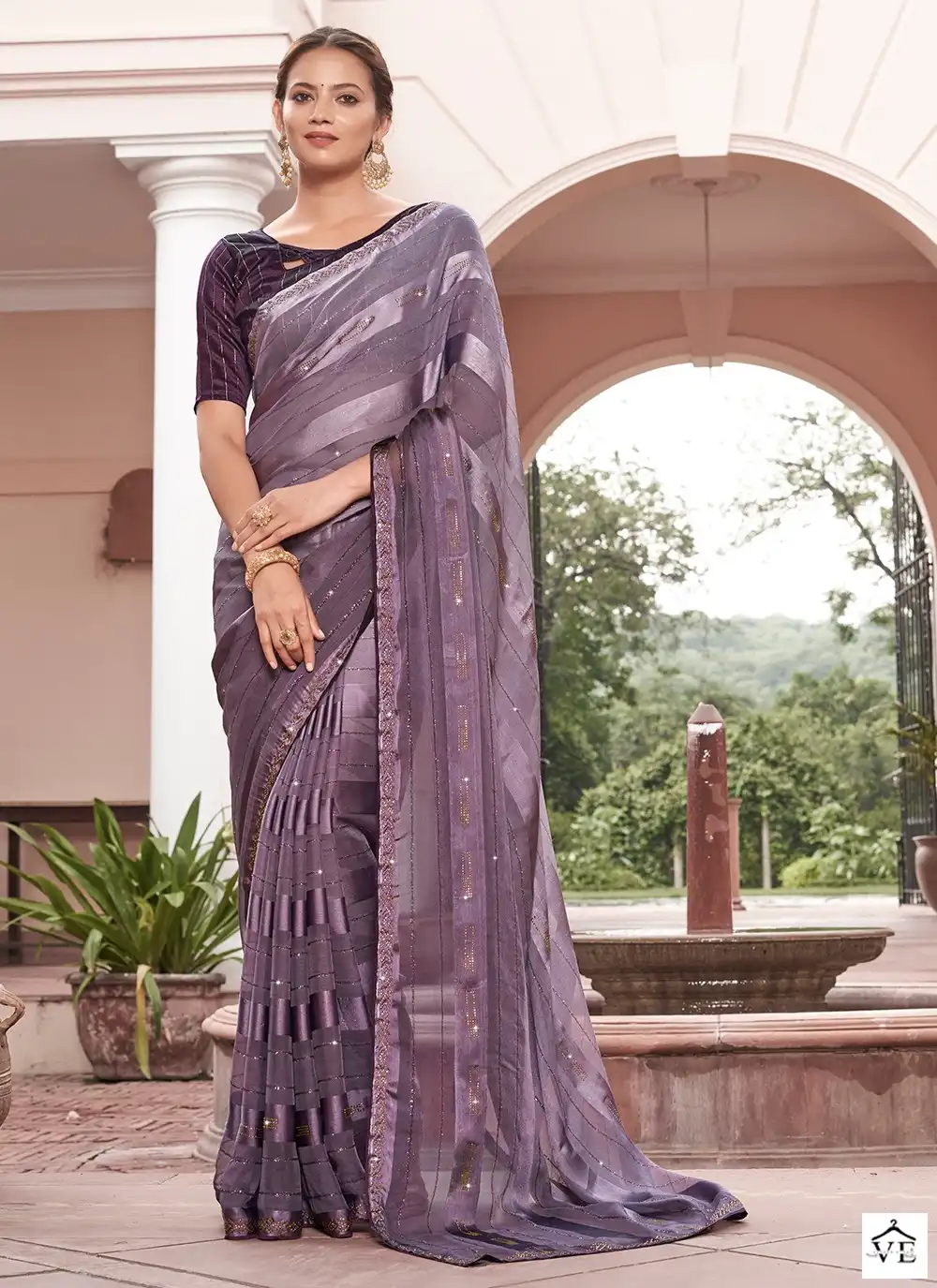 Kalista Trisha Chiffon Wholesale Saree Catalog - Image 3
