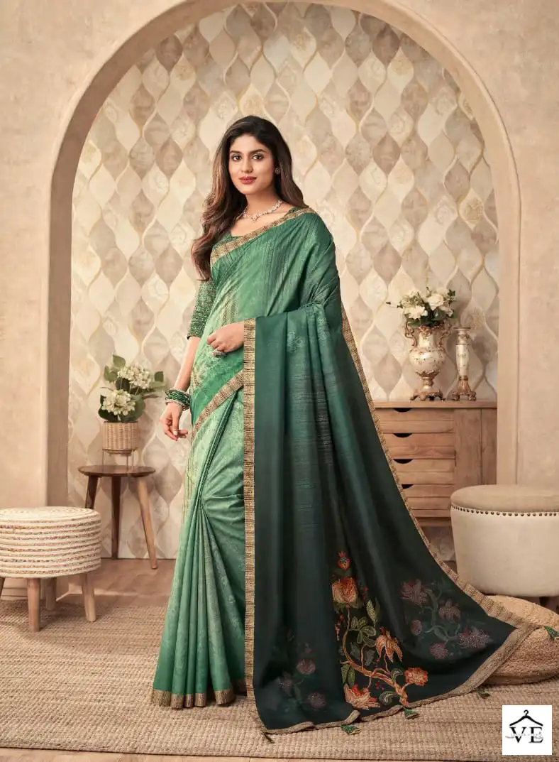 Anmol Tulip Vol 4 Silk Wholesale Fancy Sarees Catalog — Wholesale Sarees, MPA wholesale from Surat - Gallery Image 9