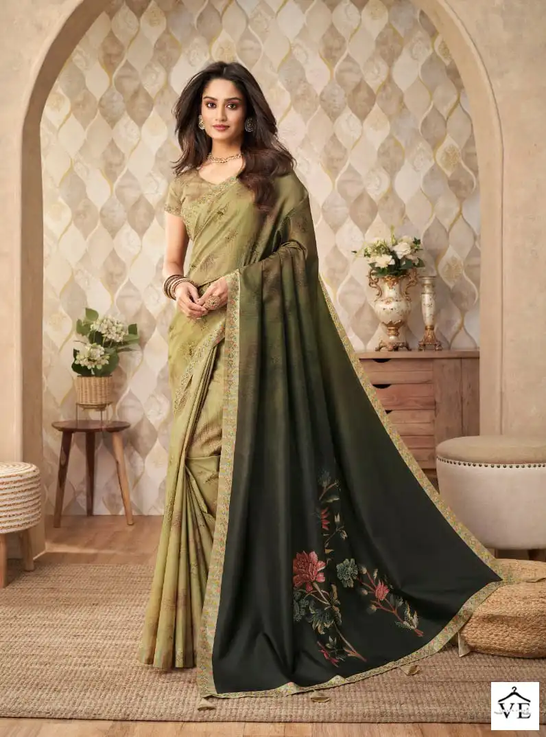 Anmol Tulip Vol 4 Silk Wholesale Fancy Sarees Catalog — Wholesale Sarees, MPA wholesale from Surat - Gallery Image 3