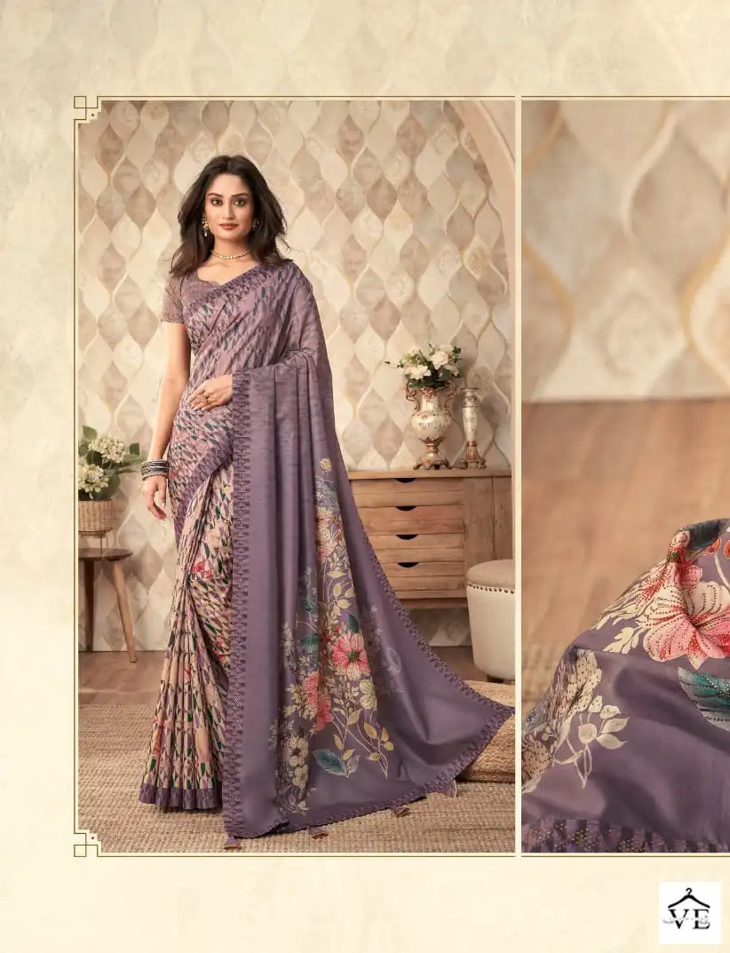 Anmol Tulip Vol 4 Silk Wholesale Fancy Sarees Catalog — Wholesale Sarees, MPA wholesale from Surat - Gallery Image 4