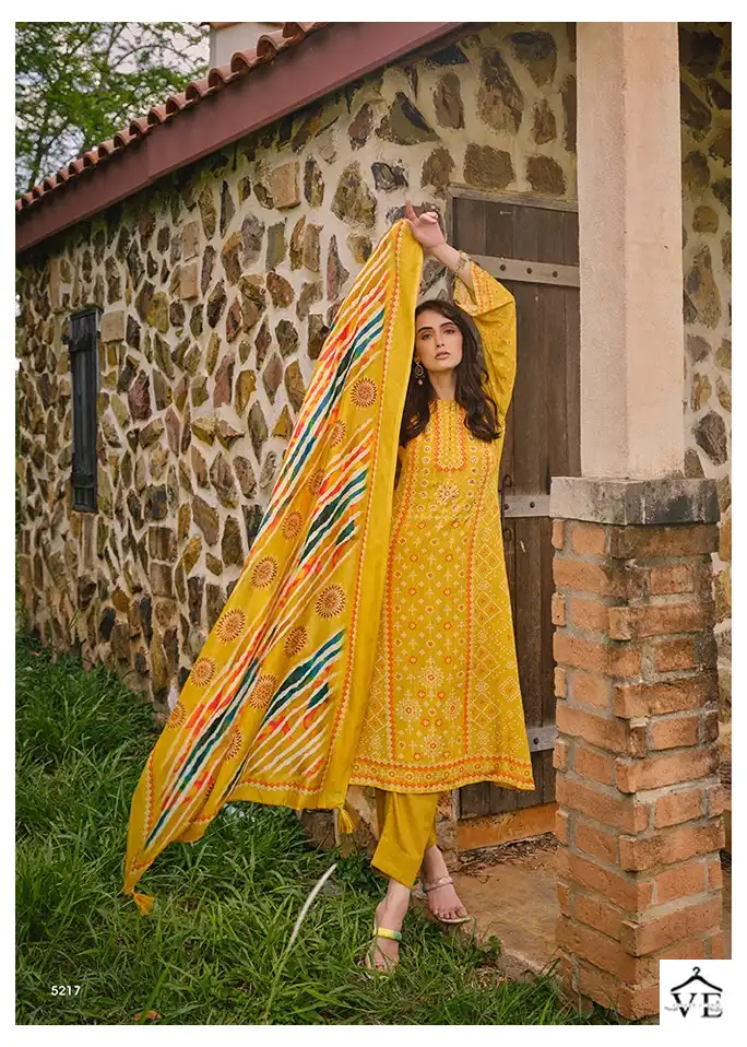 Prm Trendz Turaab Pure Muslin Silk Wholesale Salwar Suit Catalog — Wholesale Salwar Suits, MPA wholesale from Surat - Gallery Image 4