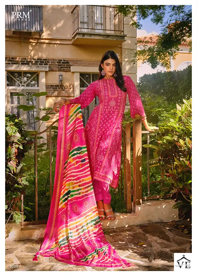 Prm Trendz Turaab Pure Muslin Silk Wholesale Salwar Suit Catalog — Wholesale Salwar Suits, MPA wholesale from Surat - Gallery Image 2
