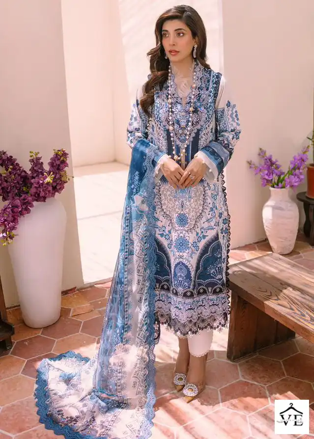 Taj Creations 151 Pure Cotton Wholesale Pakistani Suit — Wholesale Salwar Suits, MPA wholesale from Surat — view 1