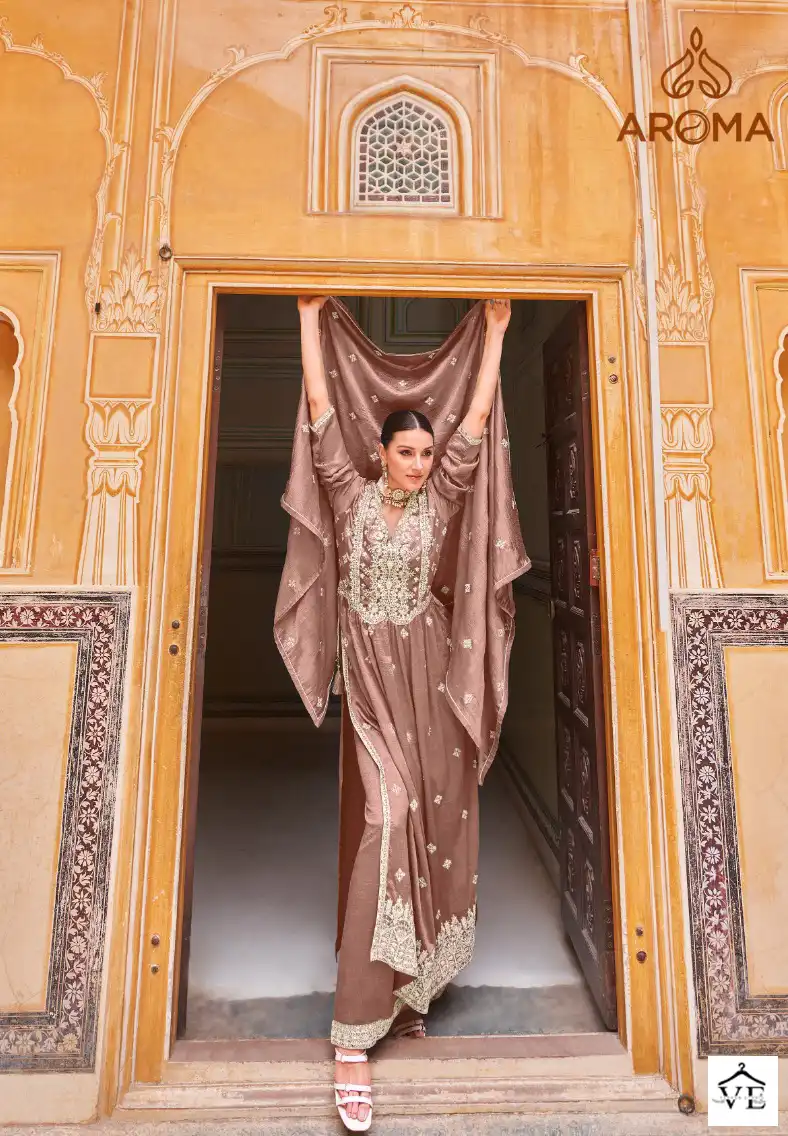 Aroma Unni Real Premium Silk Wholesale Designer Readymade Salwar Suit Catalog — Wholesale Salwar Suits, MPA wholesale from Surat - Gallery Image 4