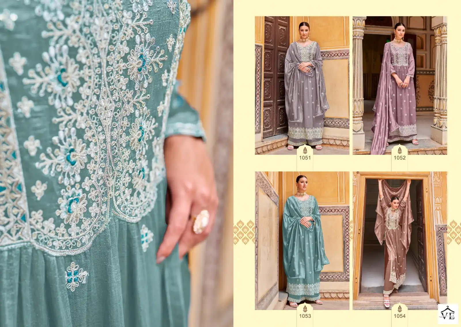 Aroma Unni Real Premium Silk Wholesale Designer Readymade Salwar Suit Catalog — Wholesale Salwar Suits, MPA wholesale from Surat — view 5