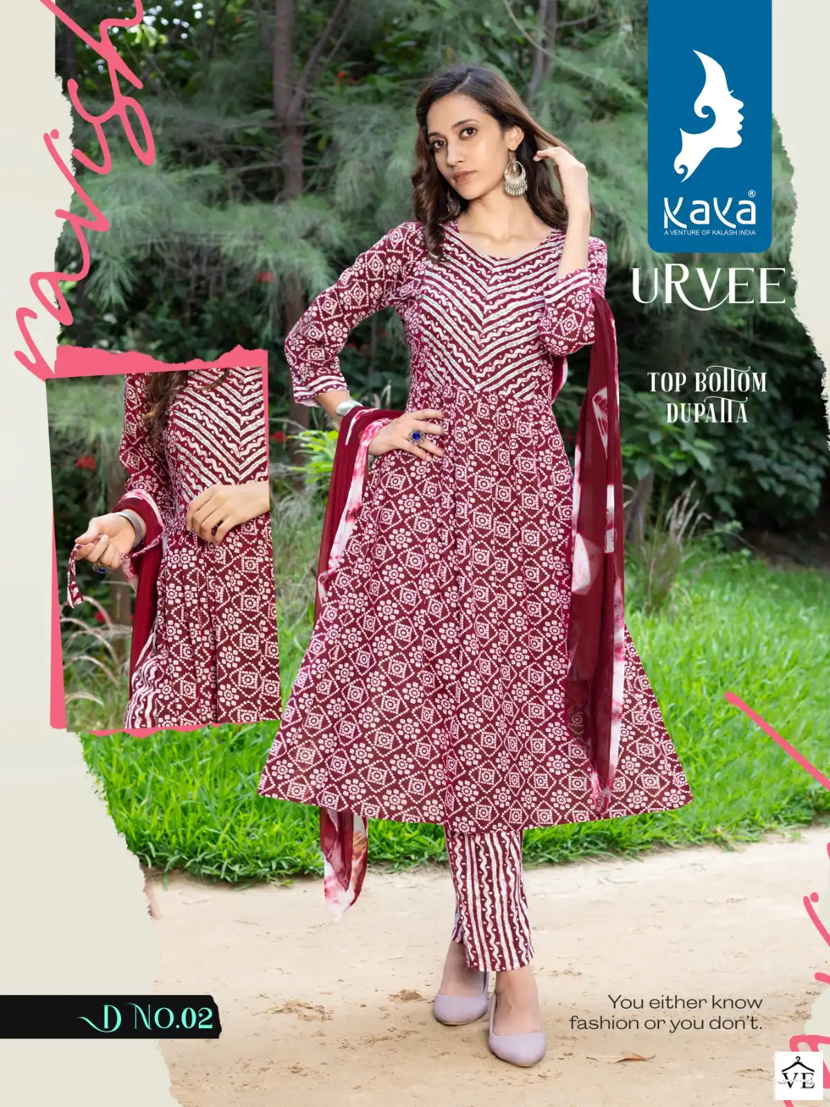 Kaya Urvee Rayon Wholesale Readymade Suit Catalog — Wholesale Salwar Suits, MPA wholesale from Surat - Gallery Image 2