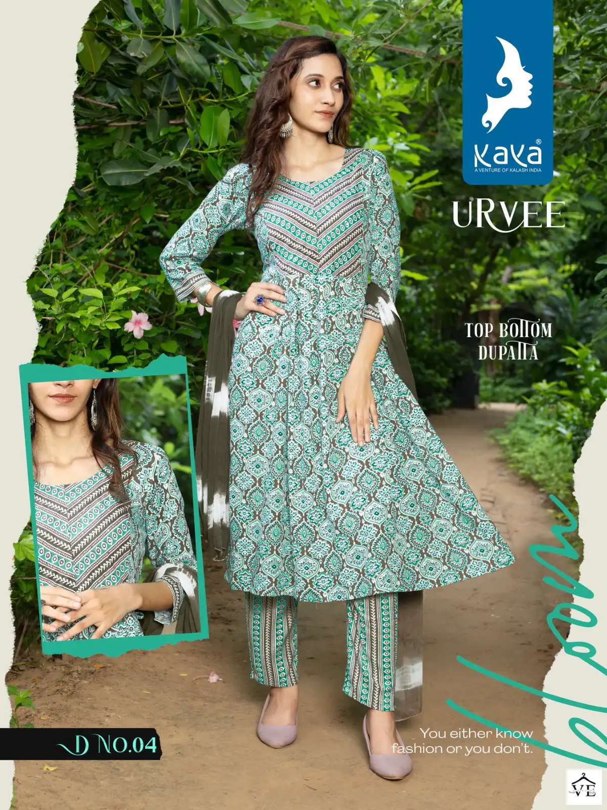 Kaya Urvee Rayon Wholesale Readymade Suit Catalog — Wholesale Salwar Suits, MPA wholesale from Surat - Gallery Image 6