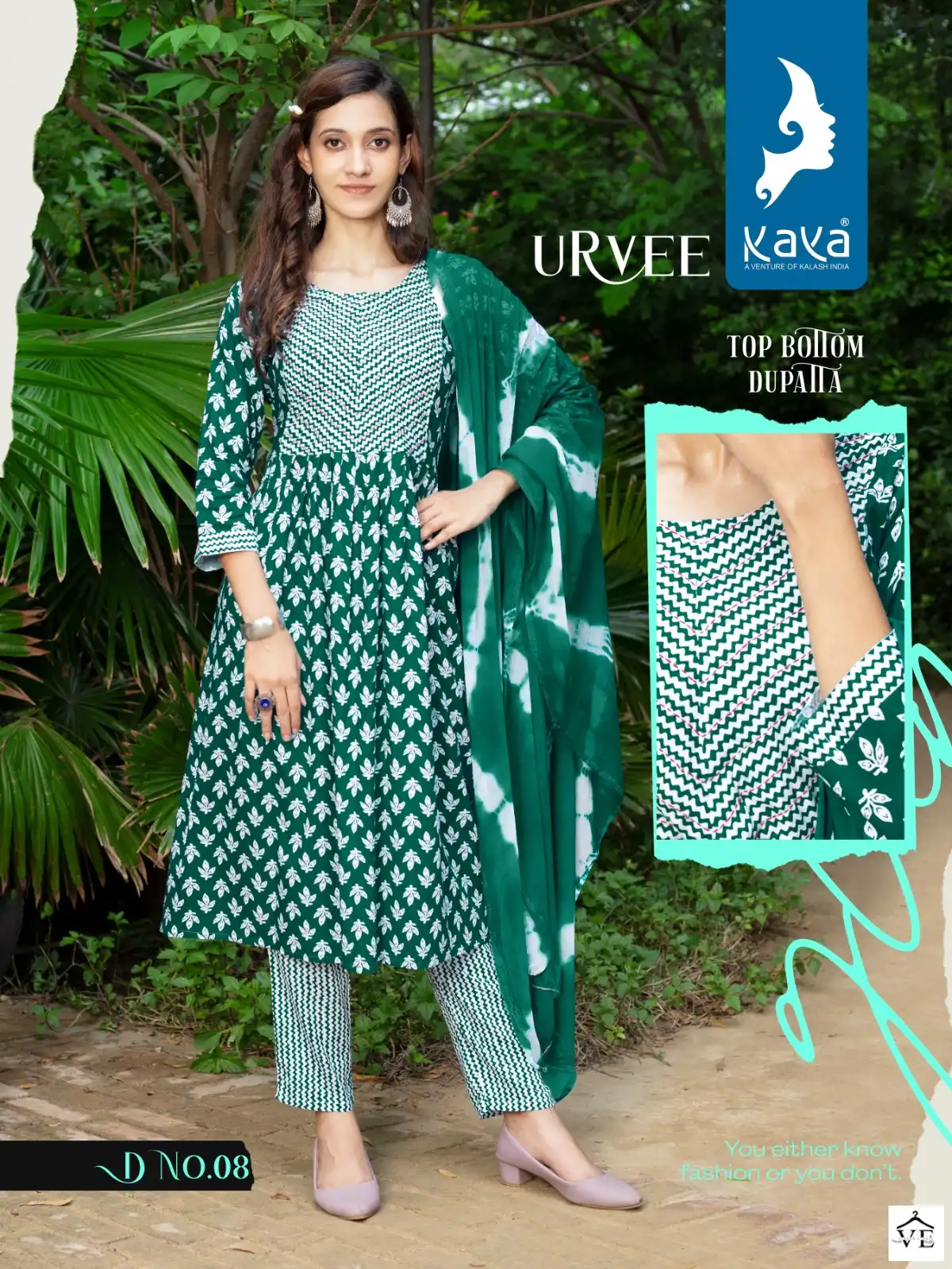 Kaya Urvee Rayon Wholesale Readymade Suit Catalog — Wholesale Salwar Suits, MPA wholesale from Surat - Gallery Image 8