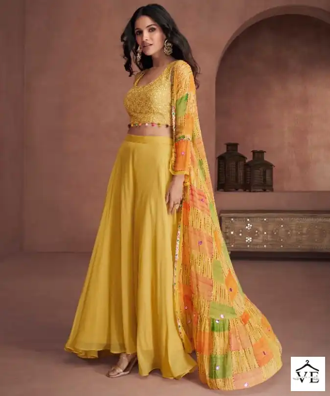 Sayuri Utsav Real Georgette Wholesale Designer Indo Western Catalog — Wholesale Salwar Suits, Sayuri Designer wholesale from Surat — view 1