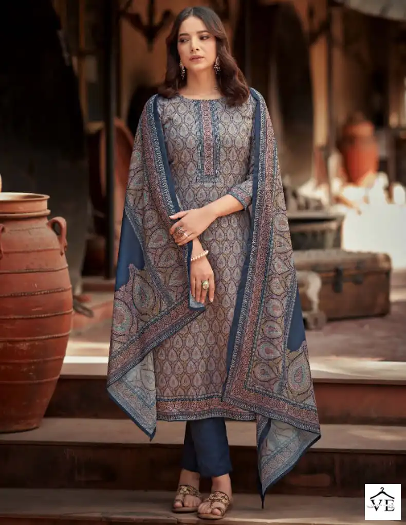 Sargam Vaani Jam Satin Wholesale Salwar Suit Catalog — Wholesale Salwar Suits, MPA wholesale from Surat — view 1