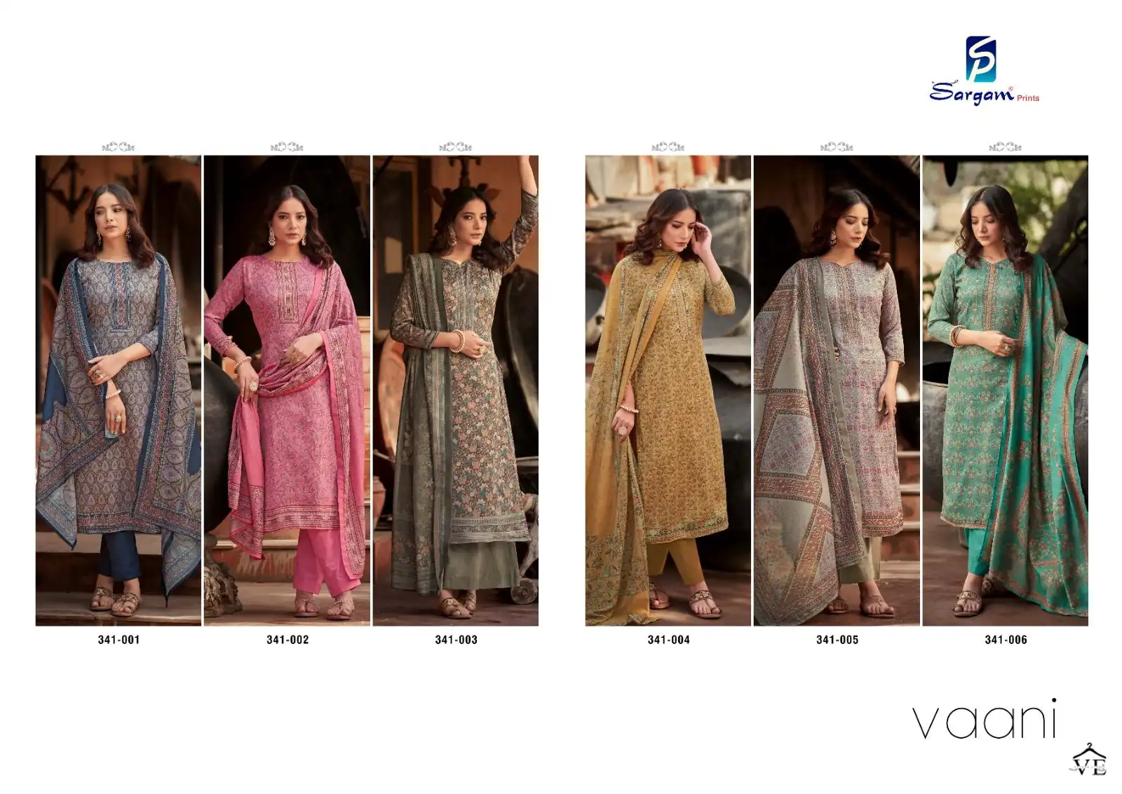 Sargam Vaani Jam Satin Wholesale Salwar Suit Catalog — Wholesale Salwar Suits, MPA wholesale from Surat — view 7