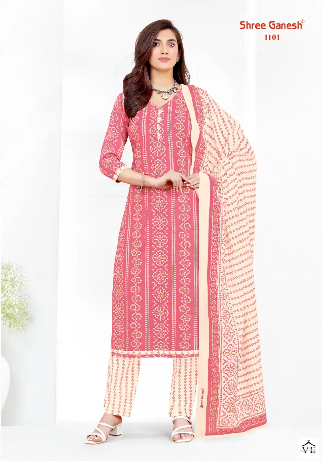 Shree Ganesh Vaani Vol 1 Cotton Wholesale Regular Wear Salwar Suit Catalog — Wholesale Salwar Suits, MPA wholesale from Surat - Gallery Image 14