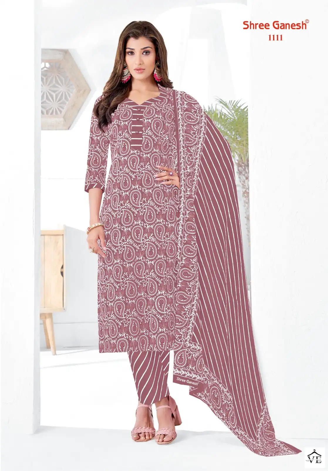 Shree Ganesh Vaani Vol 1 Cotton Wholesale Regular Wear Salwar Suit Catalog — Wholesale Salwar Suits, MPA wholesale from Surat - Gallery Image 20