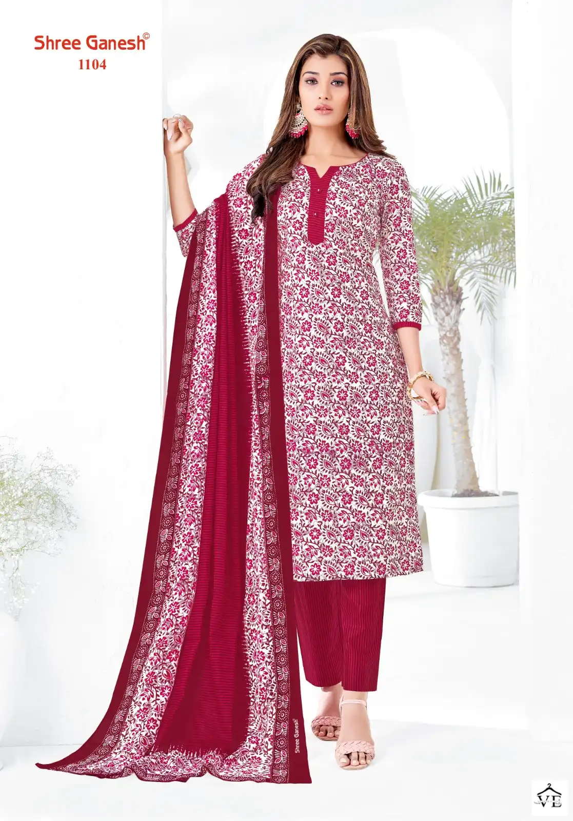 Shree Ganesh Vaani Vol 1 Cotton Wholesale Regular Wear Salwar Suit Catalog — Wholesale Salwar Suits, MPA wholesale from Surat - Gallery Image 3