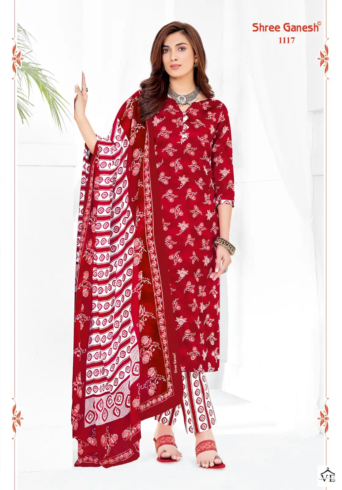 Shree Ganesh Vaani Vol 1 Cotton Wholesale Regular Wear Salwar Suit Catalog — Wholesale Salwar Suits, MPA wholesale from Surat - Gallery Image 4