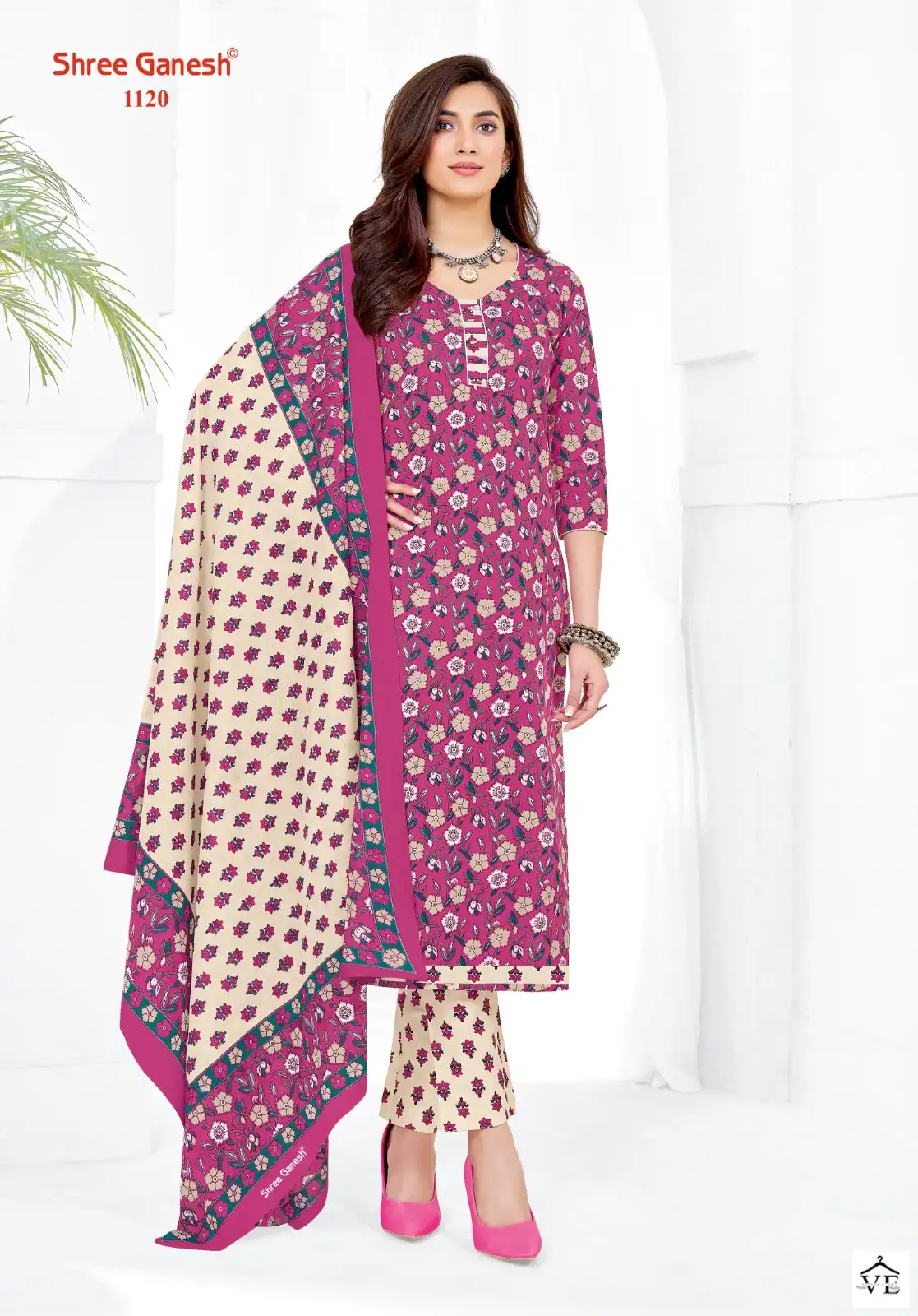 Shree Ganesh Vaani Vol 1 Cotton Wholesale Regular Wear Salwar Suit Catalog — Wholesale Salwar Suits, MPA wholesale from Surat - Gallery Image 9