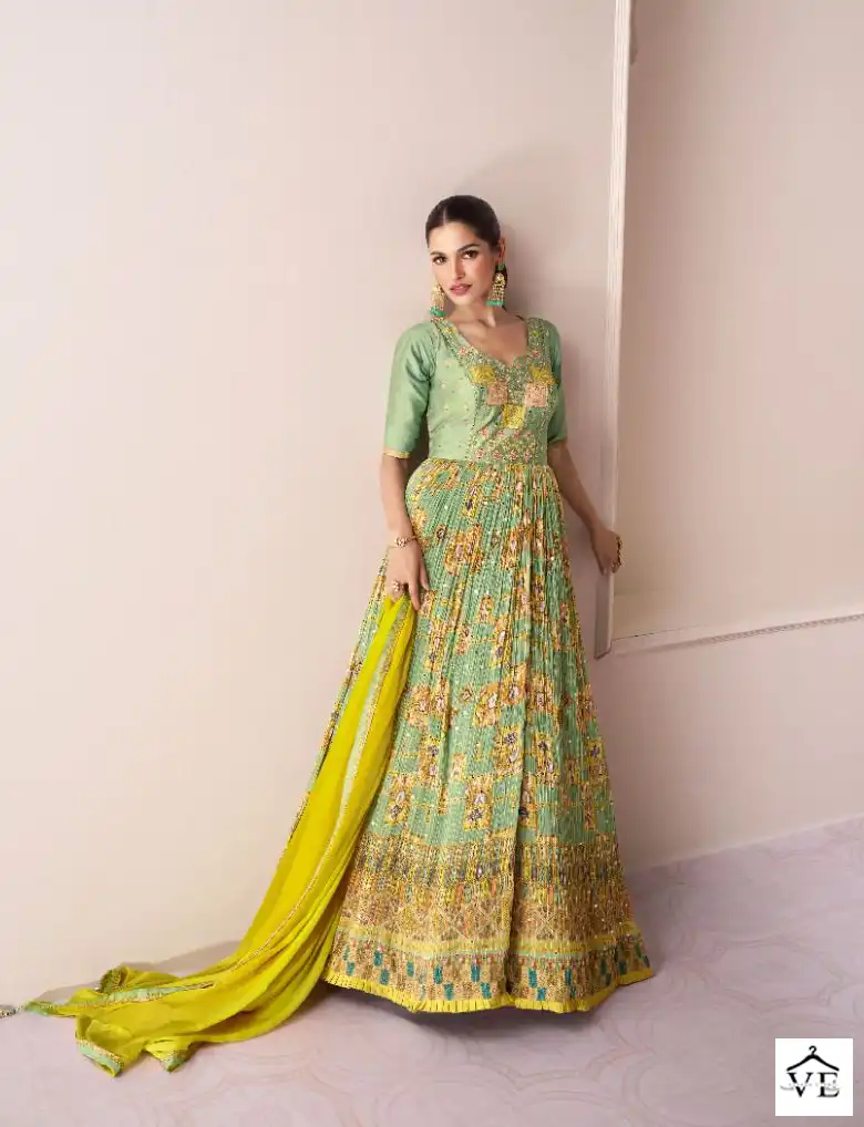 Sayuri Vartika Real Georgette Wholesale Designer Readymade Suits Catalog — Wholesale Salwar Suits, Sayuri Designer wholesale from Surat - Gallery Image 3