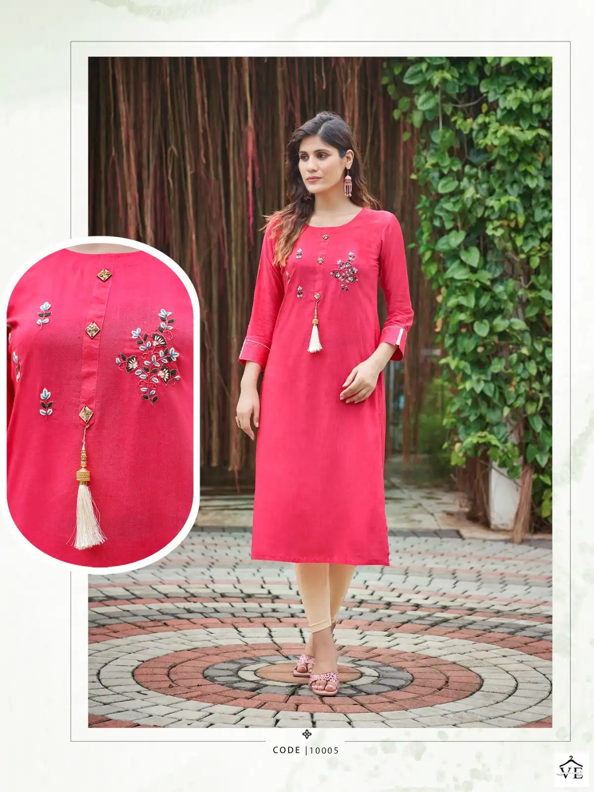 Parra Studio Vastram Vol 10 Pure Rayon Sulb 14 Kg Wholesale Kurtis Catalog — Wholesale Kurtis, MPA wholesale from Surat - Gallery Image 6