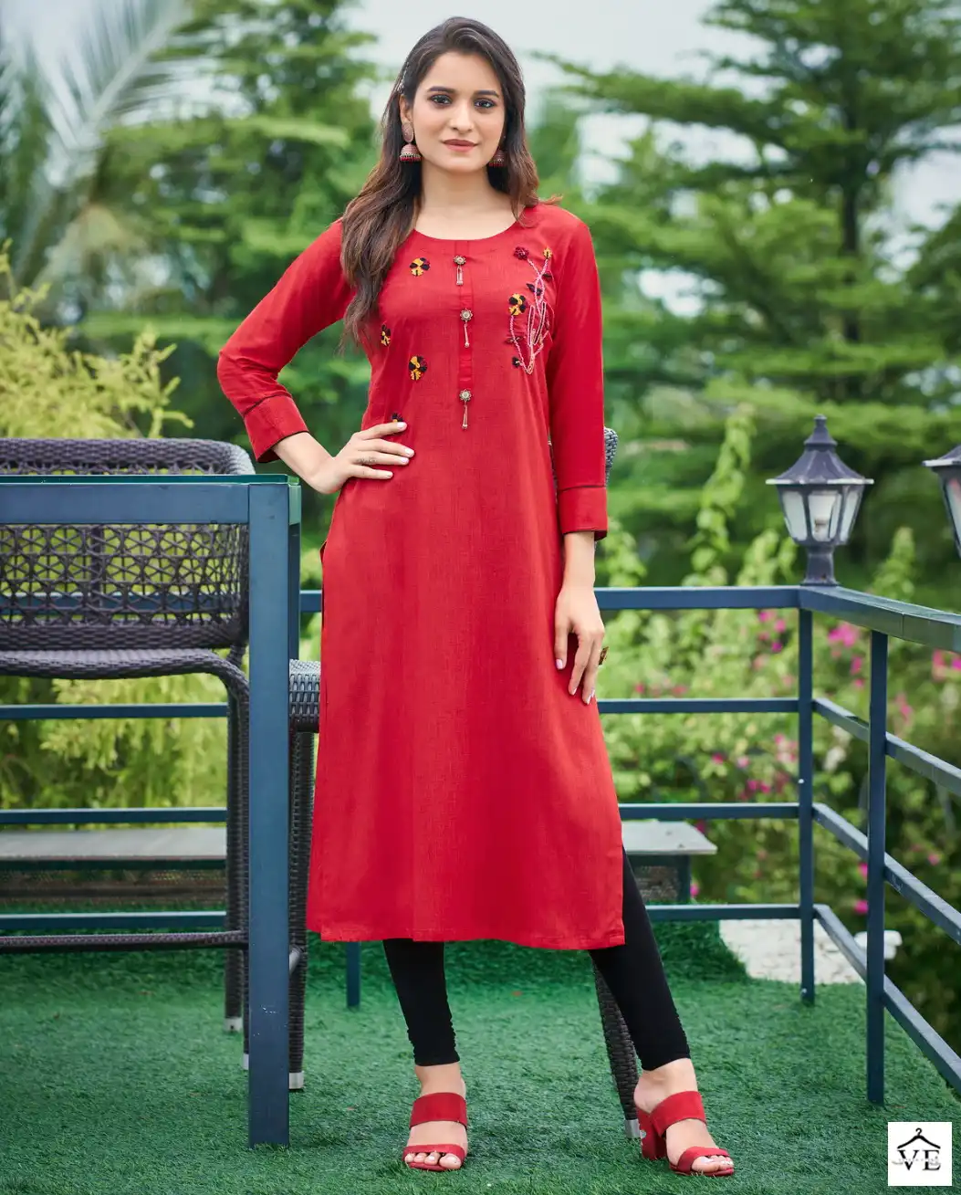 Parra Studio Vastram Vol 10 Pure Rayon Sulb 14 Kg Wholesale Kurtis Catalog — Wholesale Kurtis, MPA wholesale from Surat — view 1