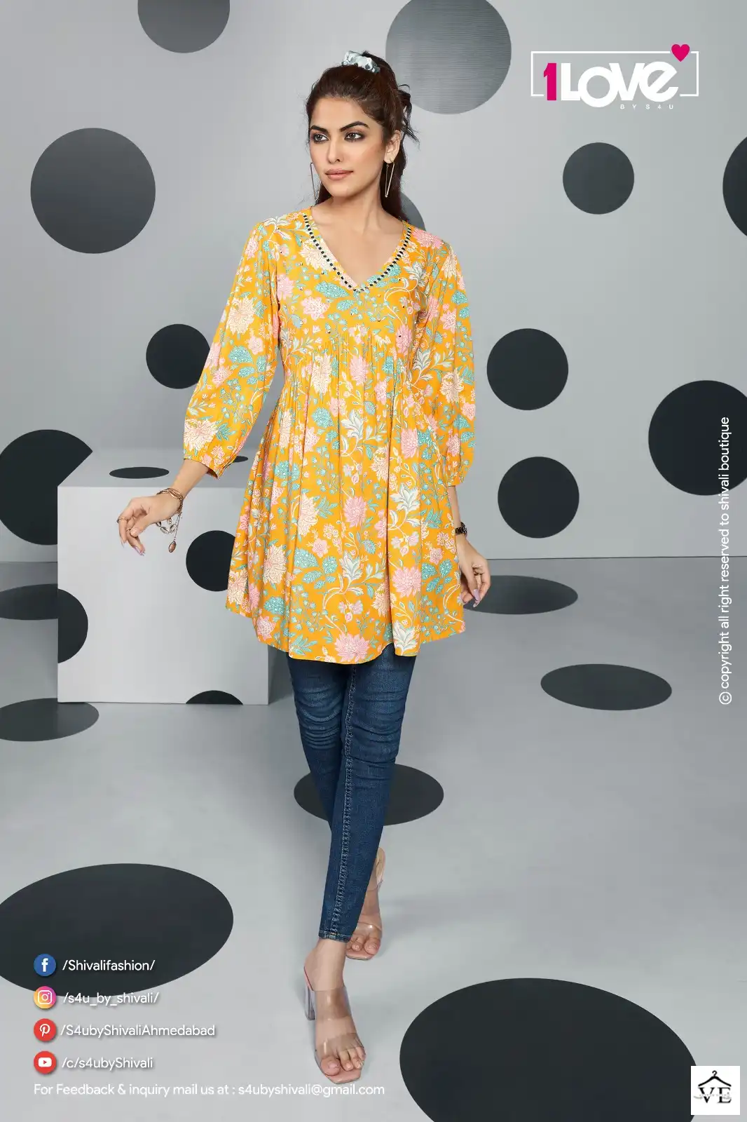 S4U We-Desi Cotton Wholesale Modern Style Tops Catalog — Wholesale Kurtis, MPA wholesale from Surat — view 2