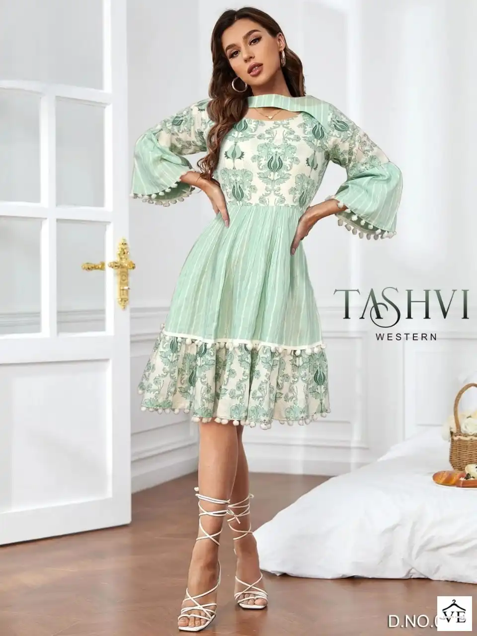 Tashvi Western Poly Rayon Wholesale One Piece Catalog — Wholesale Kurtis, MPA wholesale from Surat — view 3