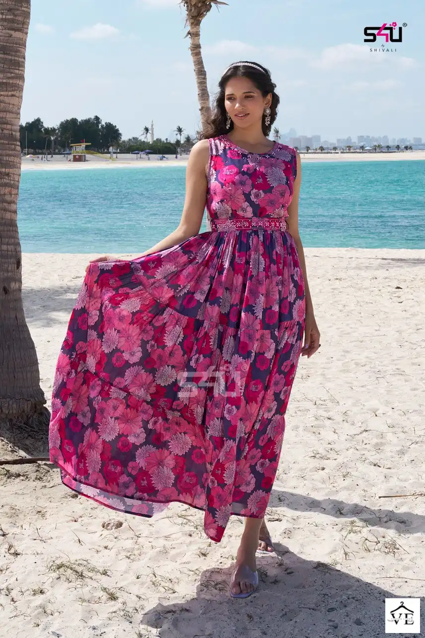 S4U Weekend Paasion Rayon Wholesale Western Dress Catalog — Wholesale Kurtis, MPA wholesale from Surat — view 5