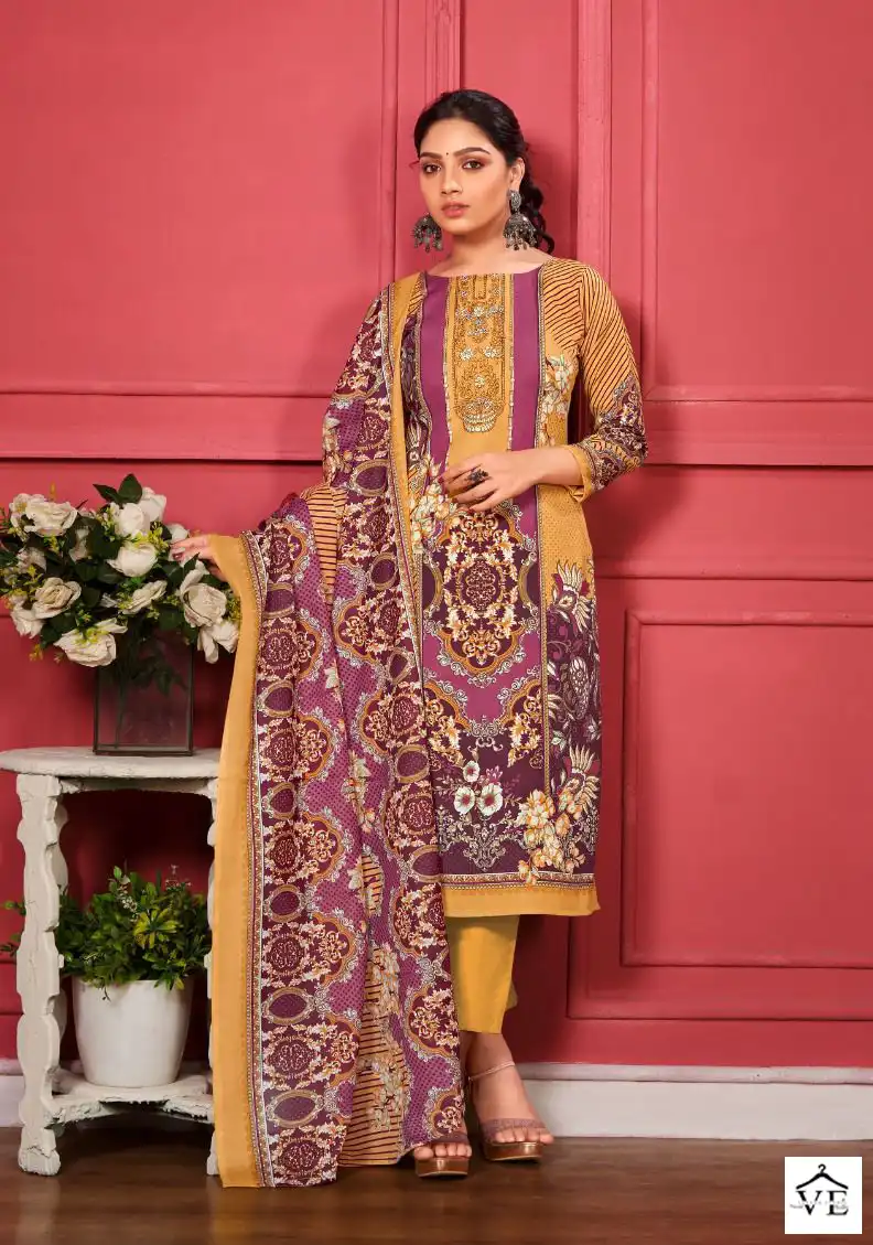 Romani Zareena Premium Soft Cotton Wholesale Salwar Suit Catalog — Wholesale Salwar Suits, MPA wholesale from Surat - Gallery Image 7