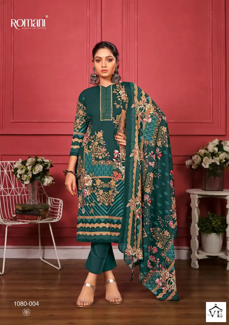 Romani Zareena Premium Soft Cotton Wholesale Salwar Suit Catalog — Wholesale Salwar Suits, MPA wholesale from Surat - Gallery Image 9