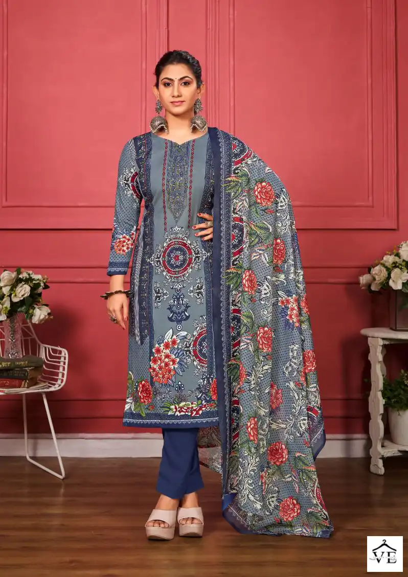 Romani Zareena Premium Soft Cotton Wholesale Salwar Suit Catalog — Wholesale Salwar Suits, MPA wholesale from Surat - Gallery Image 4