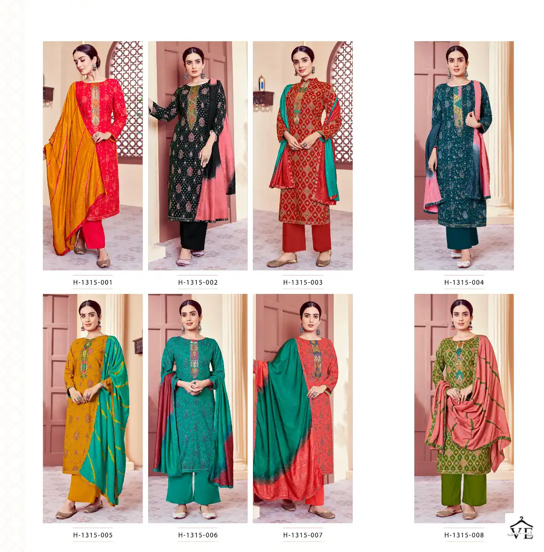 Alok Suits Zarina Pure Viscose Rayon Wholesale Salwar Suit Catalog — Wholesale Salwar Suits, MPA wholesale from Surat — view 9