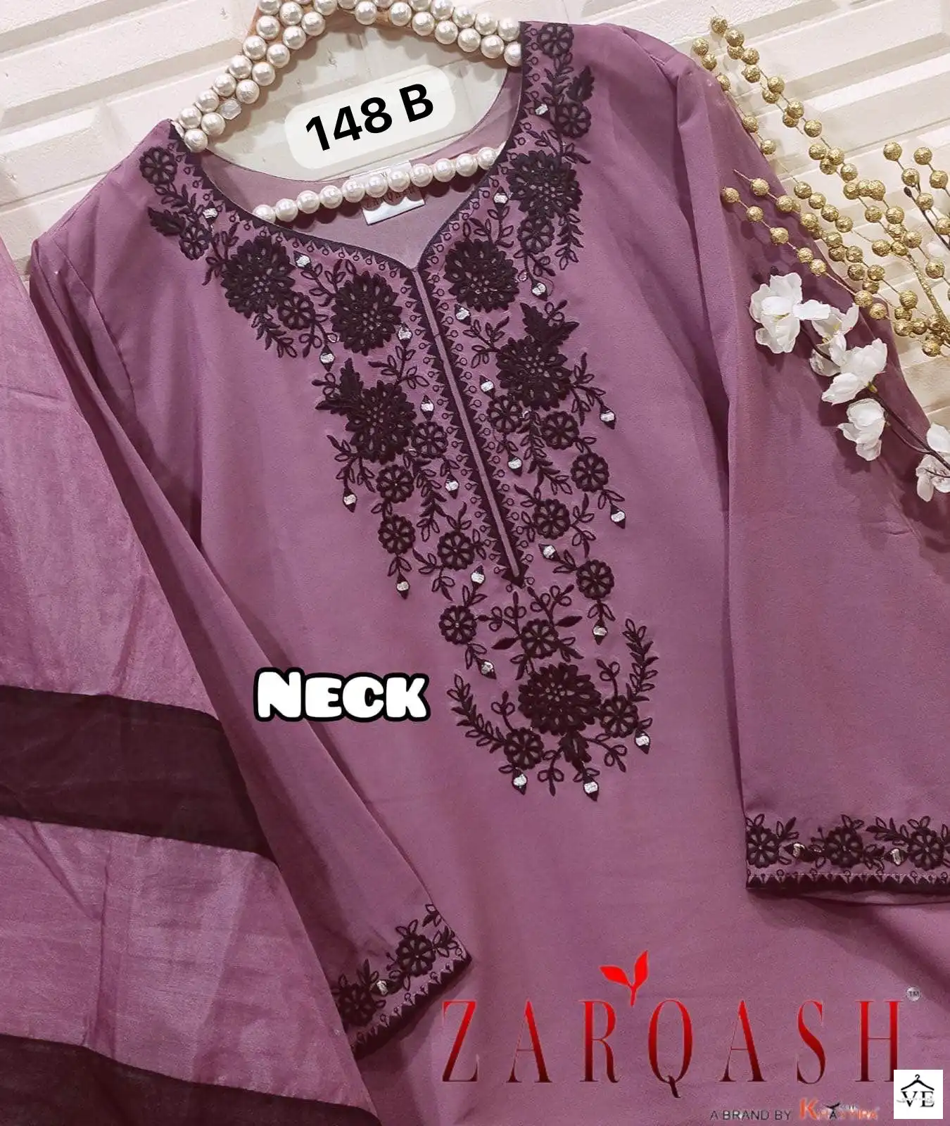 Zarqash Z 148 Georgette Wholesale Designer Pakistani Readymade Salwar Suit Catalog — Wholesale Salwar Suits, MPA wholesale from Surat — view 5