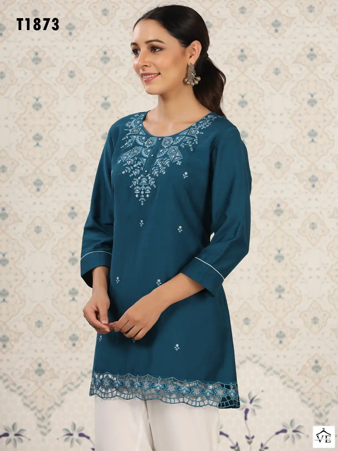 Mahotsav Zeny Vol 09 Chinon Wholesale Fancy Top Catalog — Wholesale Kurtis, MPA wholesale from Surat - Gallery Image 3